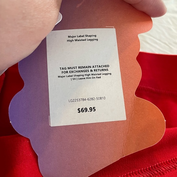 5x Red Yitty Leggings - Picture 3 of 3